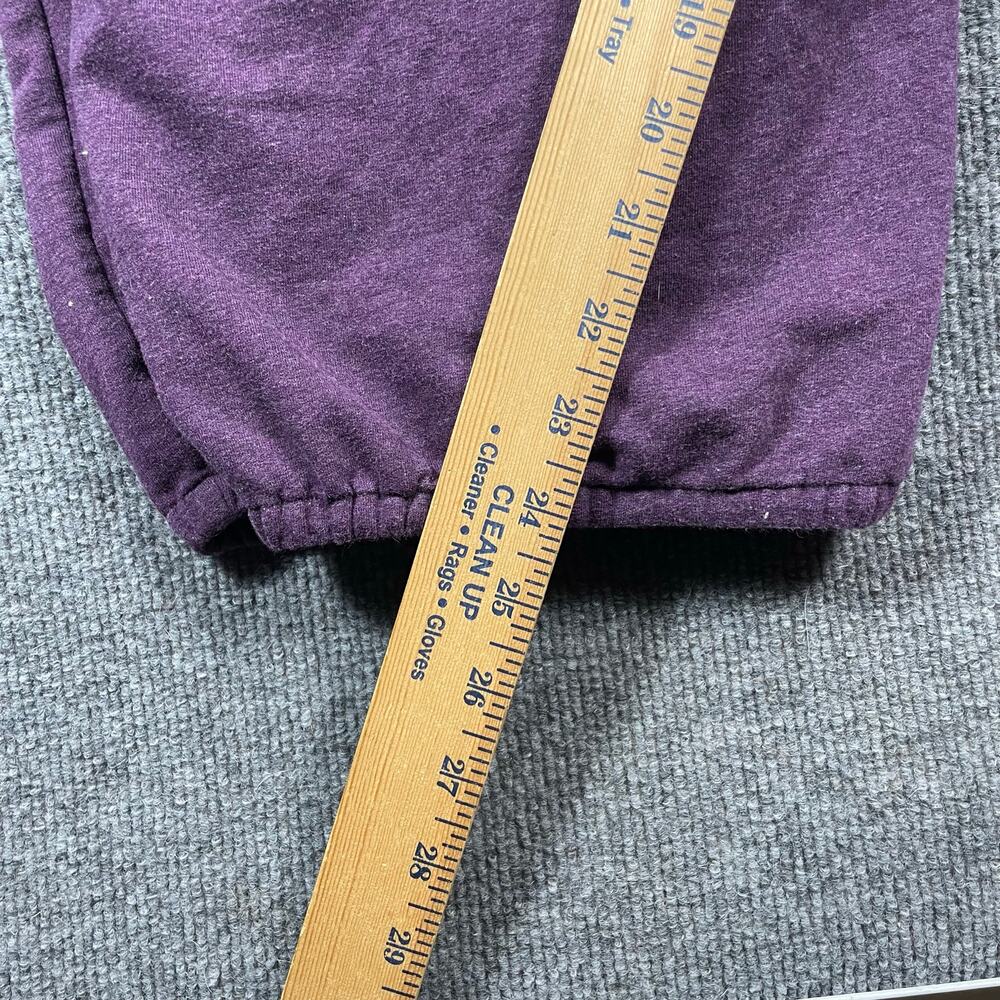 Logo Lounge Sweat Pants Women's Plus 3X Purple Drawstring Casual Stretch Relax - Picture 8 of 10